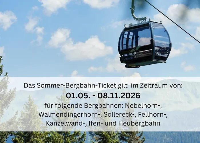 Apartment Bergfex Alpengold Mit Sommer-bergbahnticket Oberstdorf